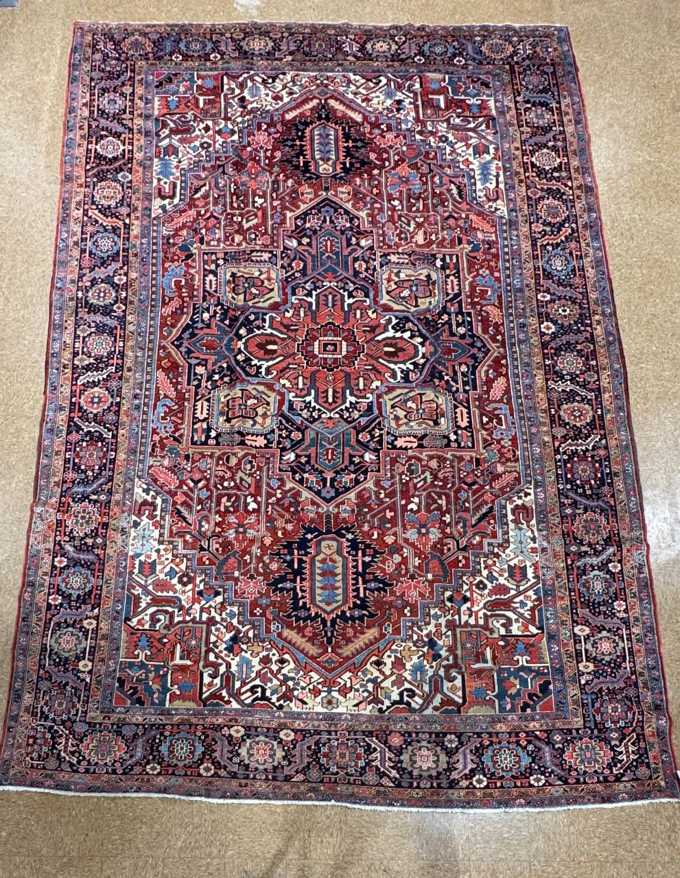 Antique Heriz Rug