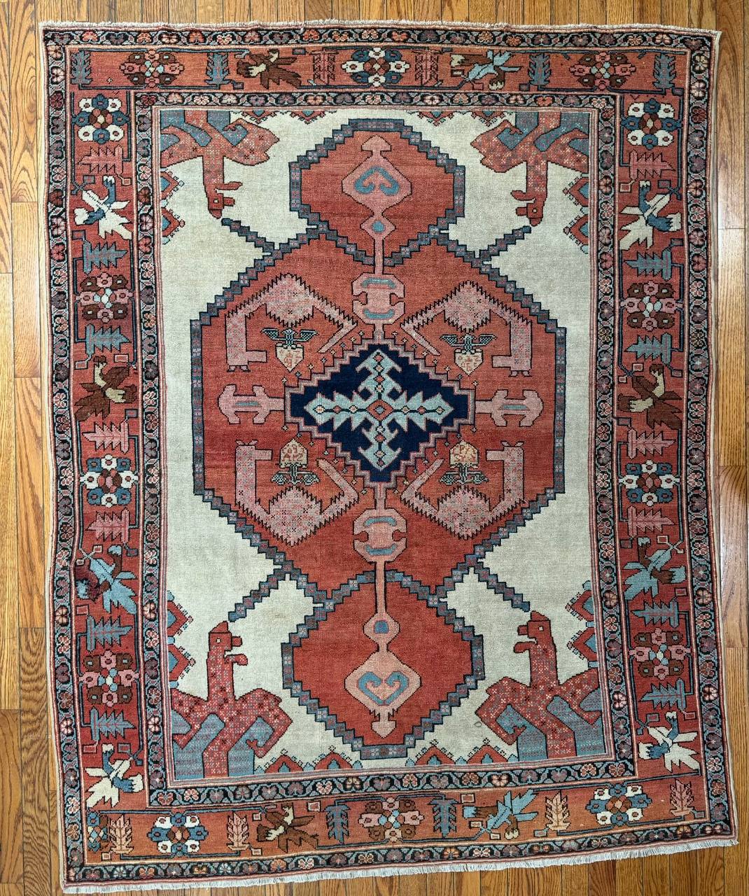 Restoration of a Bakhshayesh rug