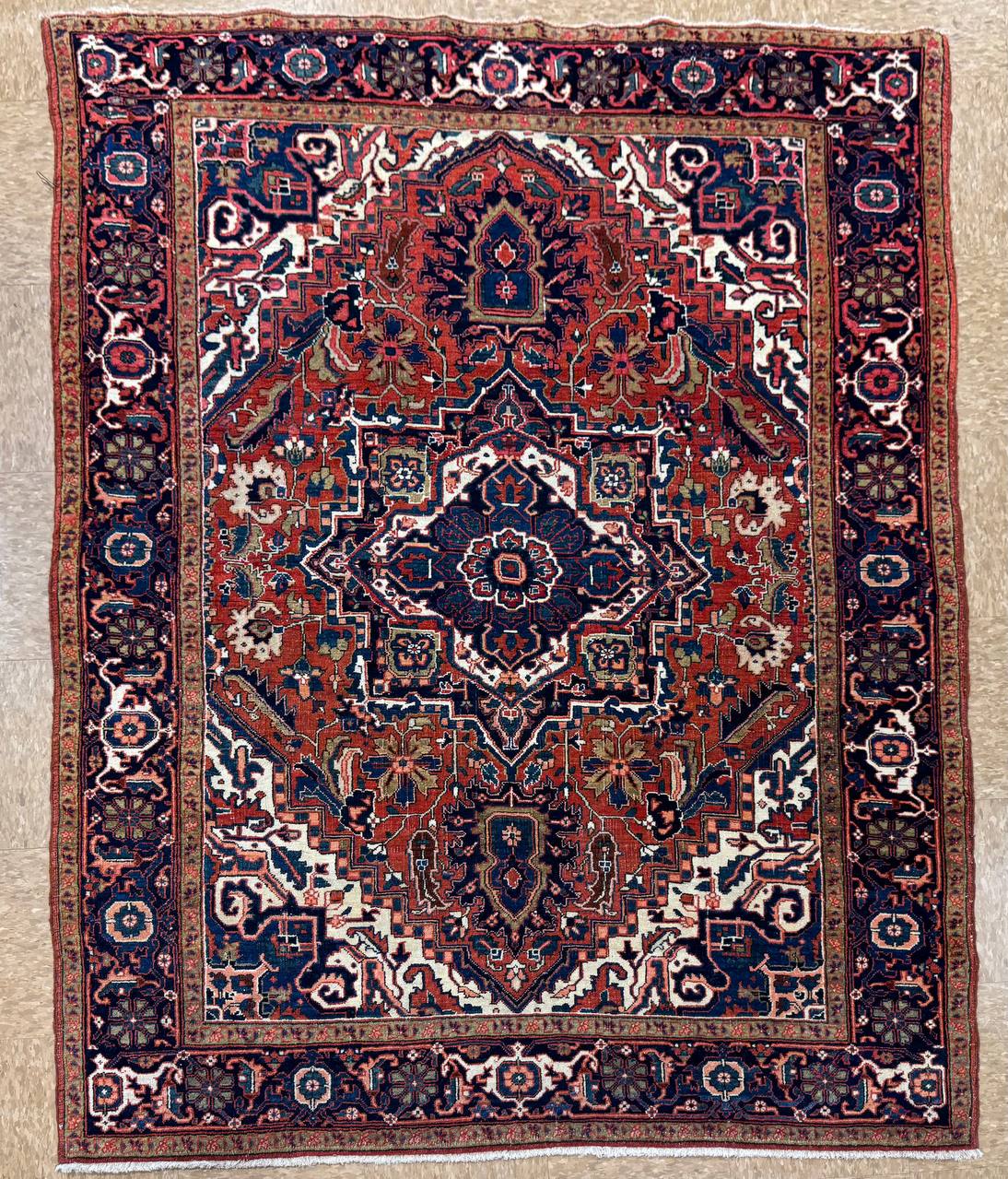 Antique Heriz Rug