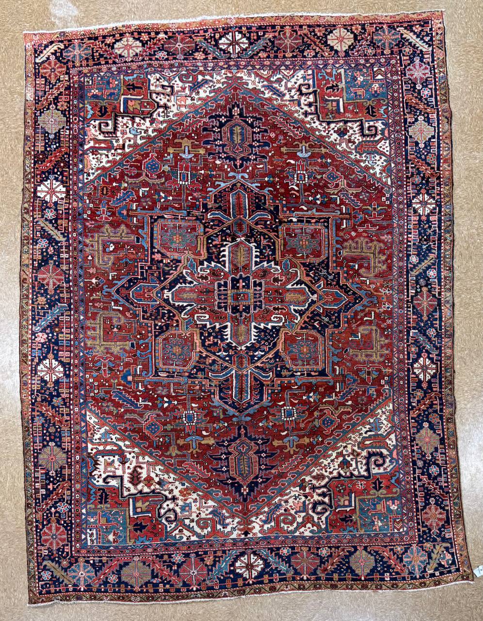 Antique Heriz Rug