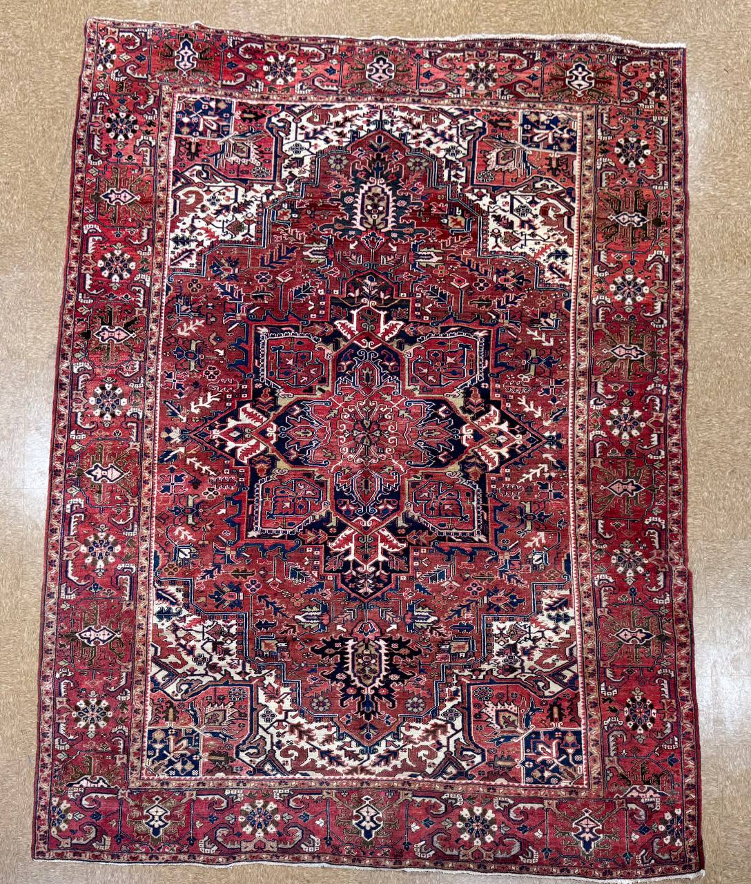 Antique Heriz Rug