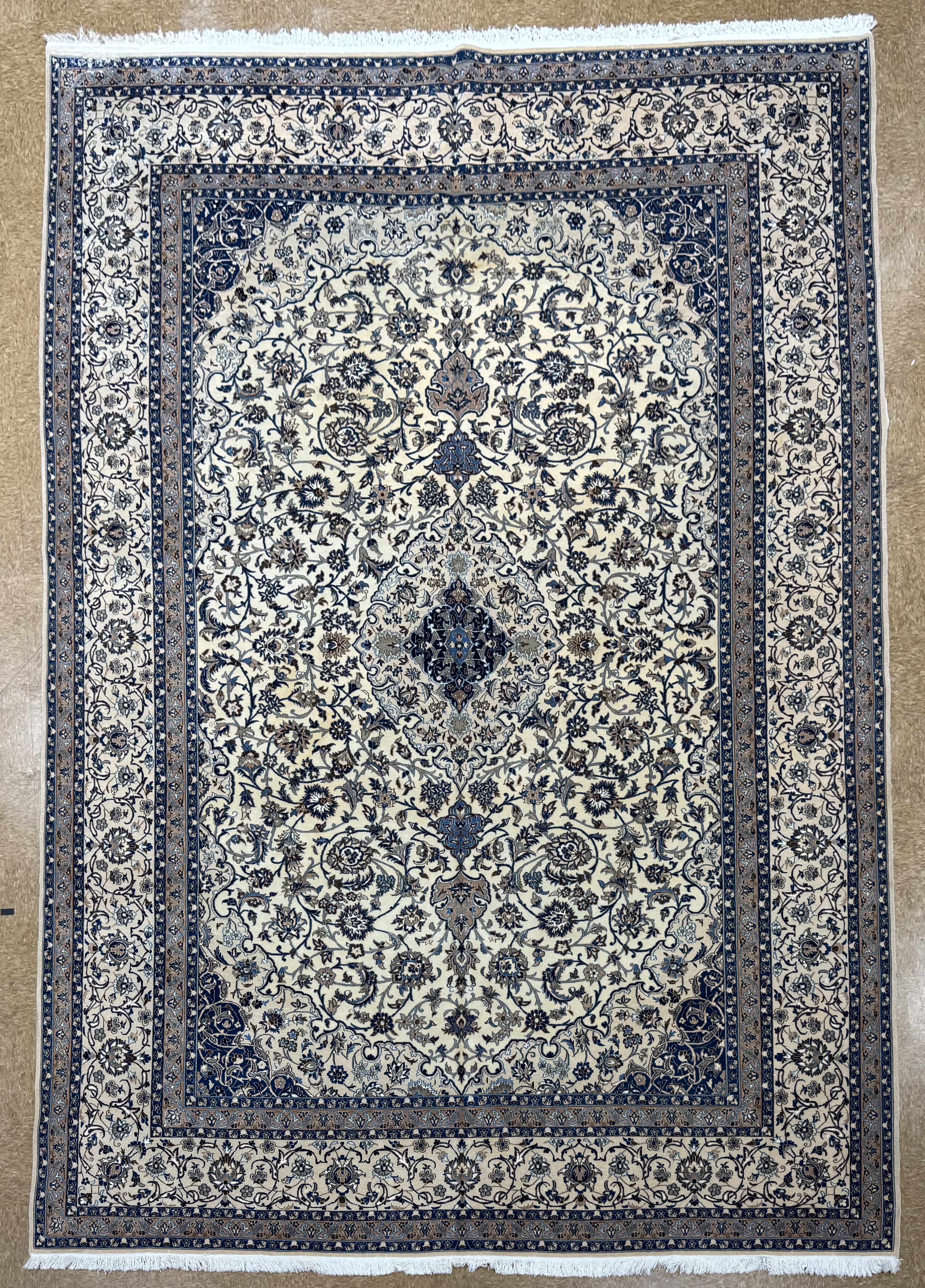 Fine Persian Nain Rug