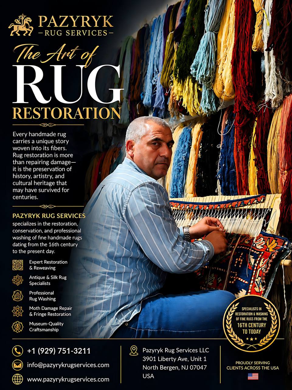 About Pazyryk Rug Services